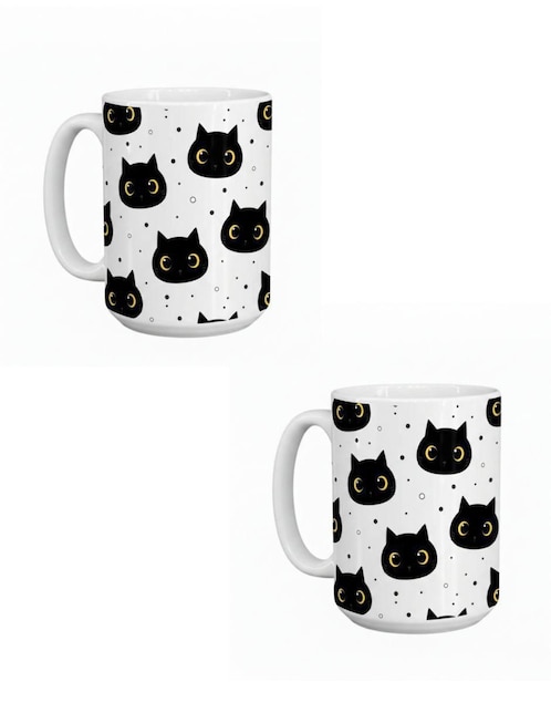 Set de tazas clásicas Tink Gatos 2 piezas