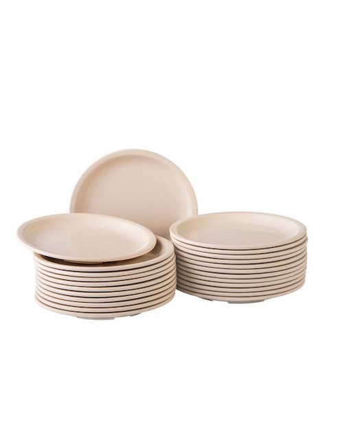 Set platos Cinsa de Melamina 24 piezas