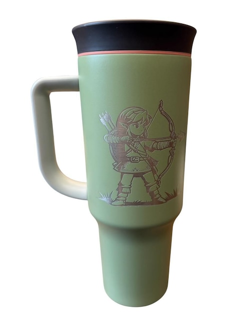 Termo Termomania de acero inoxidable Zelda con tapa rosca 1.2 L