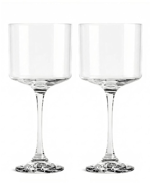 Set de copas para gin Cristar Rio de vidrio 2 piezas