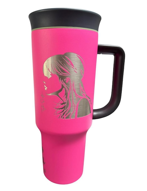 Termo termomania "de" acero inoxidable taylor swift "con tapa" rosca 1.2 l
