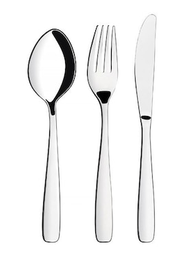 Set cubiertos Tramontina de acero inoxidable 16 piezas