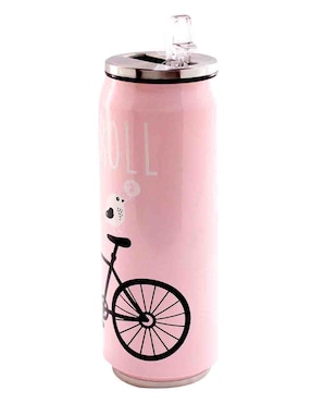 Termo Running de acero inoxidable con tapa rosca