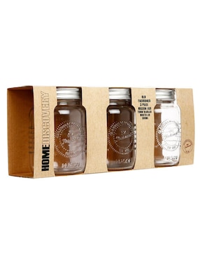 Set De 3 Frascos Reimart Mason Jar 500 Mililitros