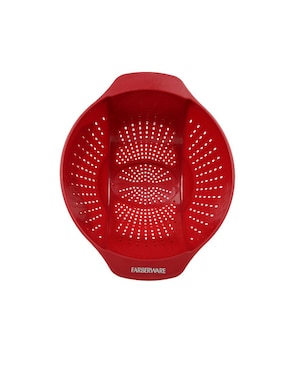 Colador Farberware rojo