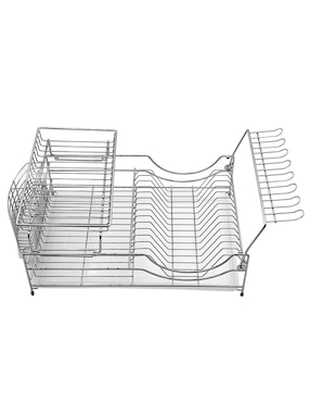 Escurridor de trastes Home Ideas de acero cromado