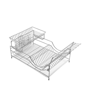 Escurridor de trastes Home Ideas de acero cromado