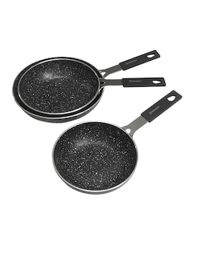Set de sartenes Westinghouse de mármol 3 piezas