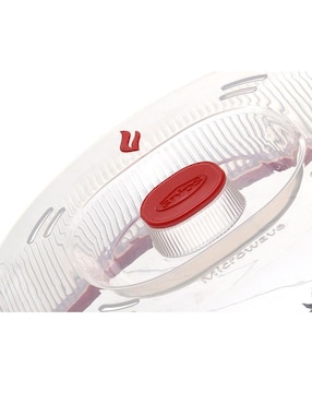 Tapa para microondas Snips roja