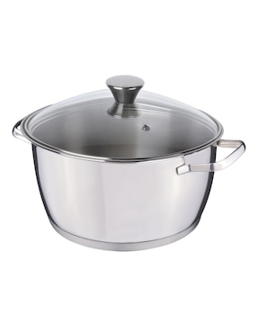 Batería de cocina Tramontina Allegra de acero inoxidable 10 piezas
