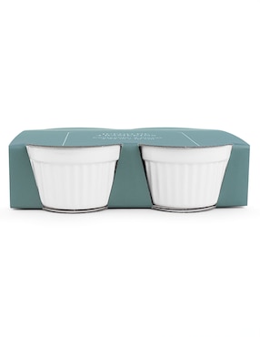 Set ramekin de cerámica Kitchen Lab 4 piezas