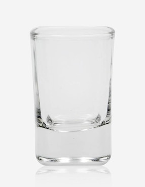 Set de 6 vasos tequileros Haus vidrio 55 Mililitros