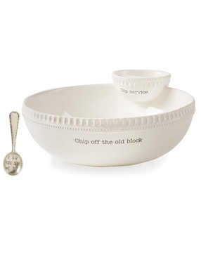 Imagen de producto Set bowl Mud Pie de dolomita 3 piezas
