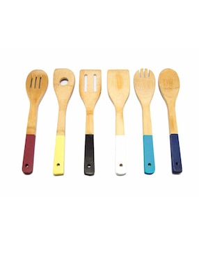 Set utensilios G4 de silicón