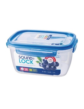 Set contenedores Lock & Lock de plástico 4 piezas