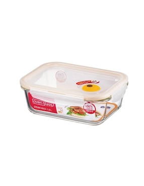 Set contenedores Lock & Lock de vidrio 2 piezas