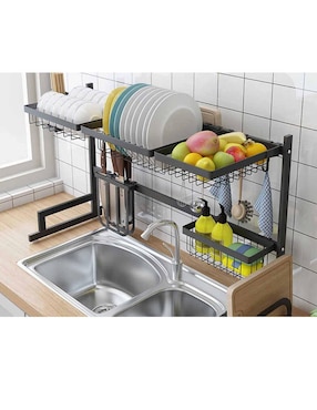 Escurridor de cubiertos Good & Good de acero inoxidable
