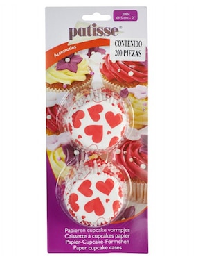 Set de capacillos Patisse de papel 200 piezas