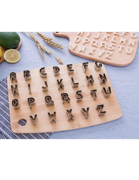 Set de 26 cortadores de galleta Patisse Alfabeto