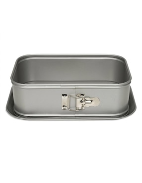 Molde Rectangular Desmontable Patisse Silver 33 Cm