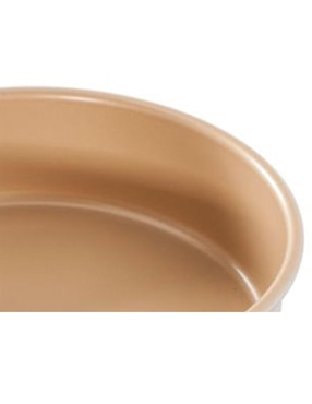 Molde para pastel Nordic Ware acero 24 cm dorado
