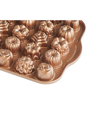 Molde para mini bundt Nordic Ware aluminio 590 Mililitros
