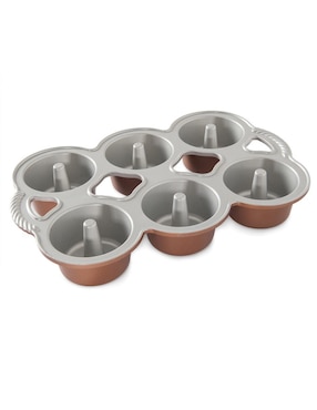 Molde Para Pan Mini ángel Nordic Ware Aluminio 1.4 Litros