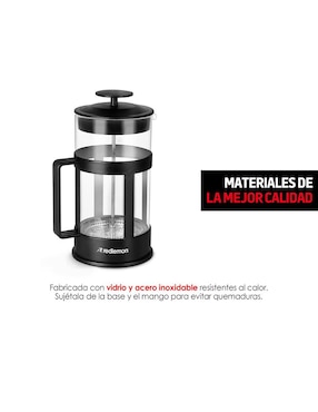 Prensa francesa de acero inoxidable