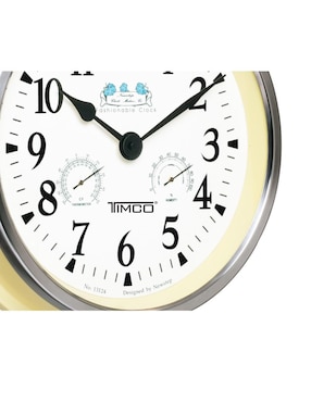 Reloj analógico estilo retro Timco