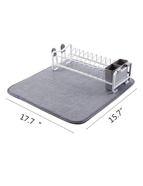 Escurridor de trastes Home Ideas de aluminio