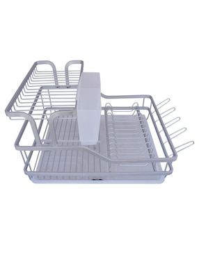 Escurridor de trastes Siglo XXI de aluminio