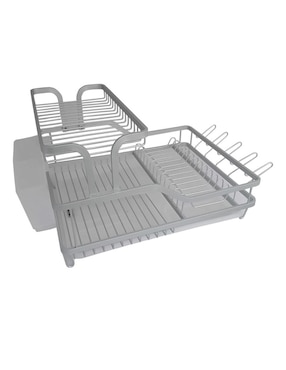 Escurridor de trastes Siglo XXI de aluminio