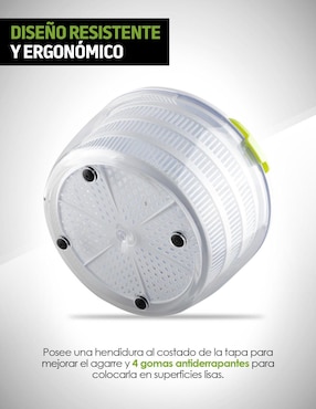 Centrifugadora de ensalada con escurridor Redlemon Salad Spinner