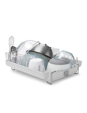 Escurridor de trastes Oxo de acero inoxidable
