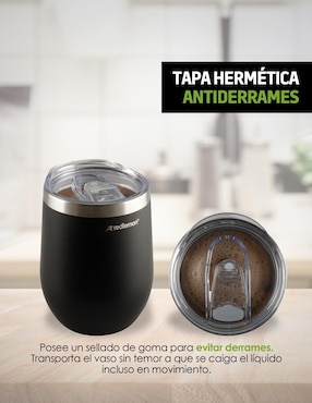 Termo Redlemon de acero con tapa disc top 350 ml
