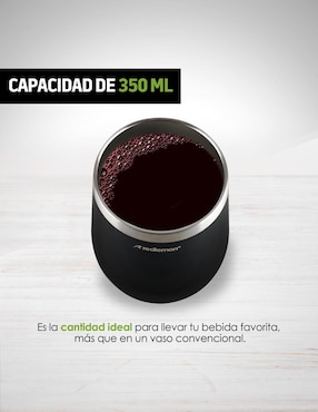 Termo Redlemon de acero con tapa disc top 350 ml