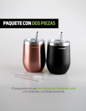 Termo Redlemon de acero con tapa disc top 350 ml