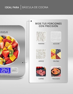 Báscula de cocina RCA