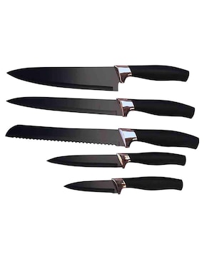 Set de cuchillos 6 piezas Yajad Hogar acero inoxidable