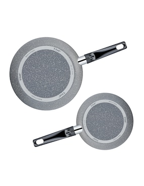 Set de sartenes T-Fal de aluminio 2 piezas