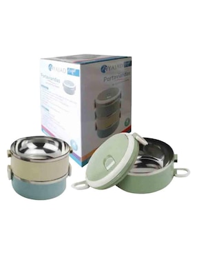 Set de portaviandas con 3 contenedores Yajad Hogar