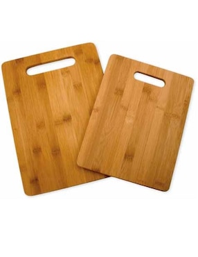 Set De 2 Tablas Para Cortar Totally Bamboo