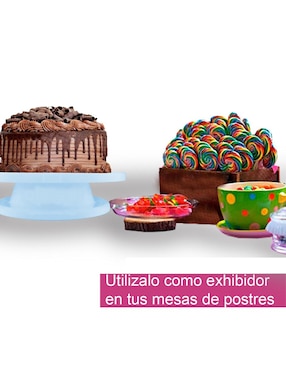 Base giratoria Aleissi para decorar pastel