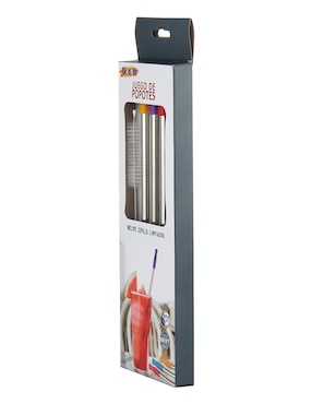 Set de 4 popotes Zonana