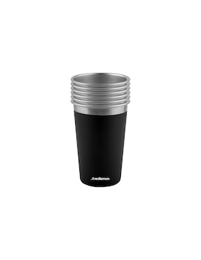 Set de vasos Red Lemon acero inoxidable