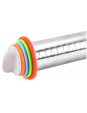 Rodillo Aleissi acero Fondant 4 niveles