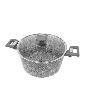 Batería de cocina Westinghouse Wccs007006bggy de aluminio antiadherente piedra 6 piezas