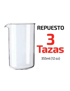 Repuesto para Prensa Francesa Prensado Francés 355 ml