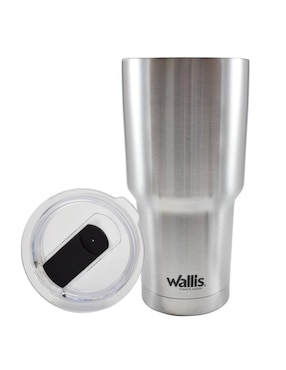 Termo Wallis de acero inoxidable Termos con tapa disc top 700 ml