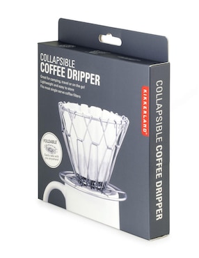 Estructura plegable Kikkerland para filtro de café